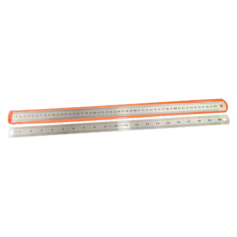 Hardened wear-resistant ruler stainless steel, wholesale, 50cm, increased thickness, 5meter