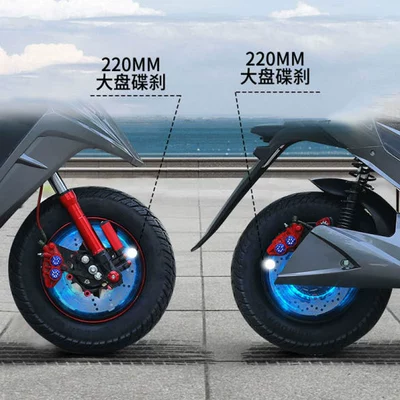 Elektrikli motosikletlər Fire Electric Motorcycle 120V Modified