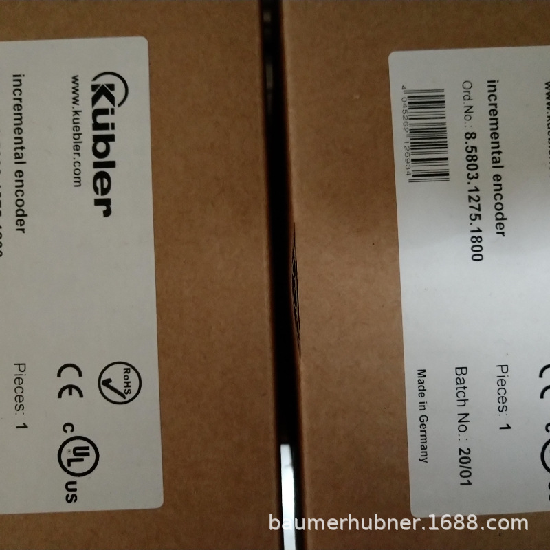 库伯勒轴型编码器8.5873.6422.G323库伯勒编码器直销