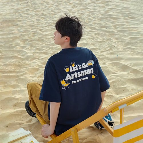 Summer T-shirt for Men: Trendy Short-Sleeve, Loose-Fit, Breathable, and Versatile Casual Tops