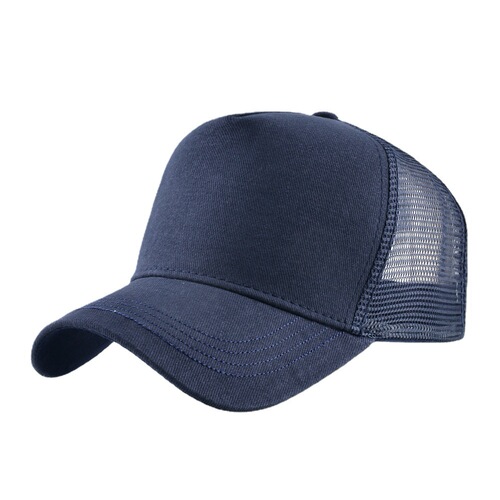 Pure Color Cotton Baseball Cap, European and American Retro Mesh Cap, Duckbill Cap, Truck Driver Hat for Men, Spring and Autumn Simple Tennis Cap