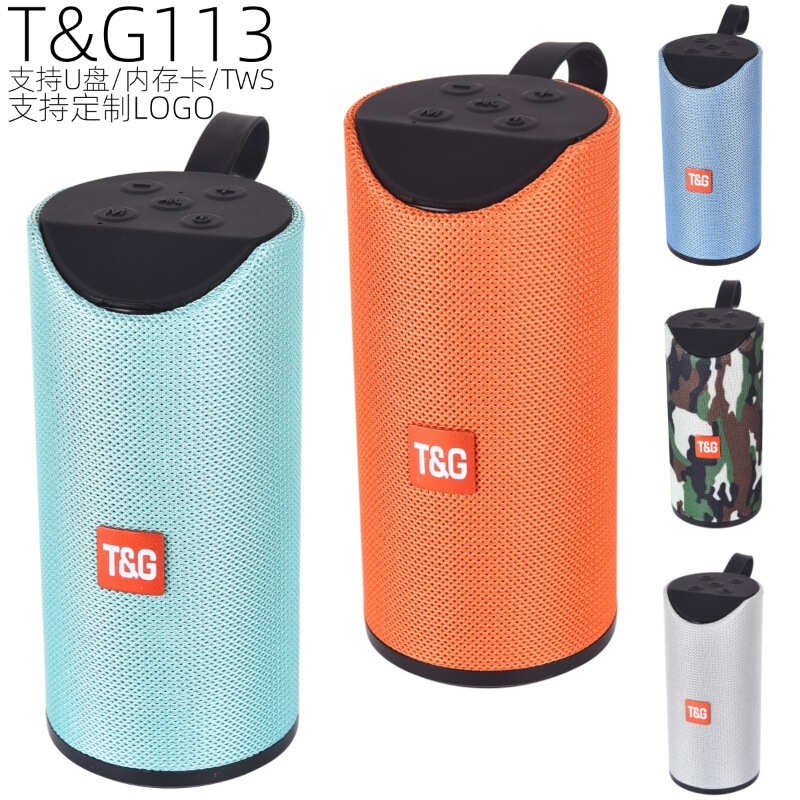 クロスボーダーギフト TG113 ワイヤレス Bluetooth スピーカーポータブル充電屋外ホームデスクトップサブウーファーオーディオバッチ|undefined