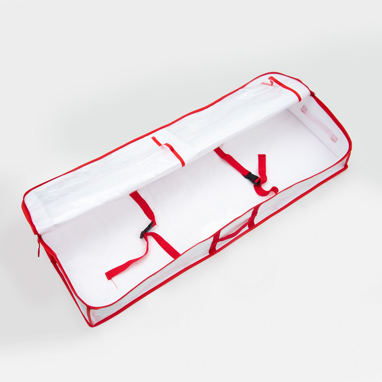 Venta directa de fábrica de comercio electrónico transfronterizo Amazon rojo PE varios colores decoración navideña rollo de papel bolsa de almacenamiento en stock