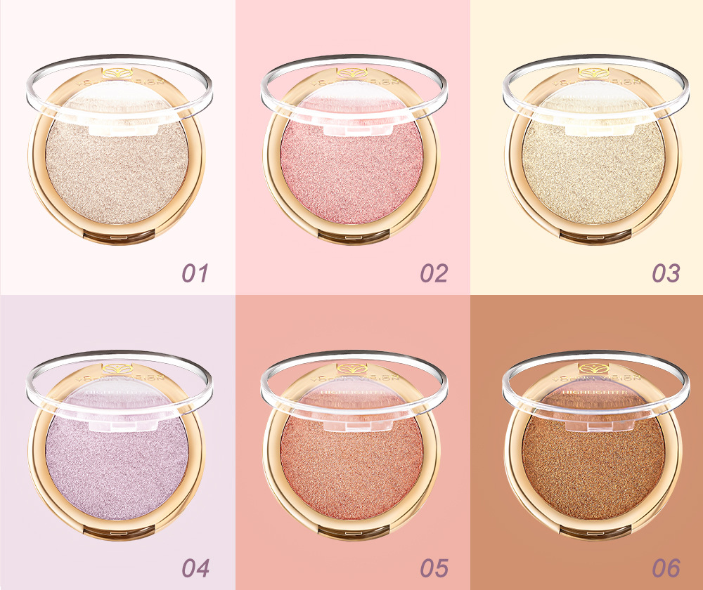 YOUNG VISION baking powder, polarizing and highlighter powder, setting and contouring powder compacts, contour and three-dimensional nose shadows undefined
