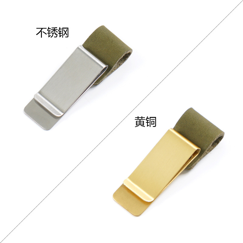 Wax leather olive green [Brass]]
