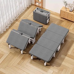 オフィス専用昼休みベッドシングル折り畳みベッド昼休み神器簡易昼寝病院付き添い付き添いベッド
