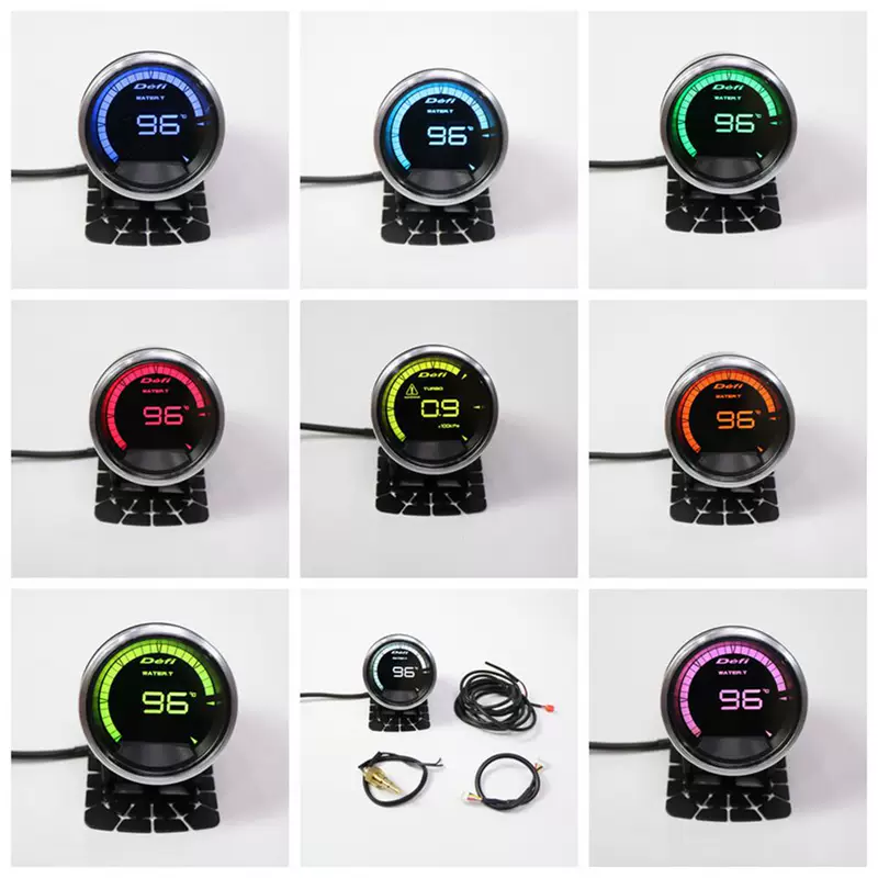 Новый OBD гоночный прибор Defi A1 с цветным дисплеем, датчик турбины, температура масла, давление масла, скорость, напряжение, вакуум, датчик температуры охлаждающей жидкости