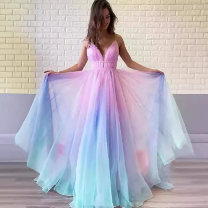 2021 대외 무역 국경 간 폭발 wishebay 아마존 핫 슬링 쉬폰 비치 원피스