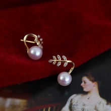 小众设计高级珍珠耳环925纯银耳钉女2022年新年款耳饰