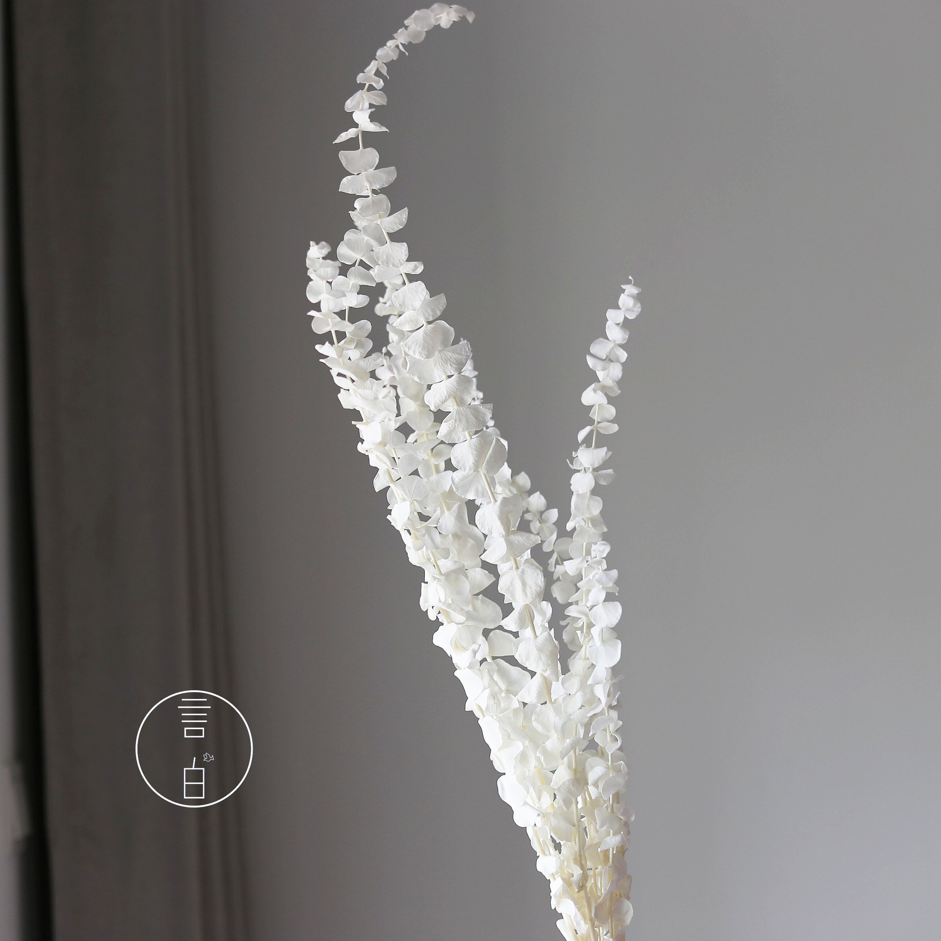 Decoratiune de perete eucalipt stil padure buchet uscat_voghion.com