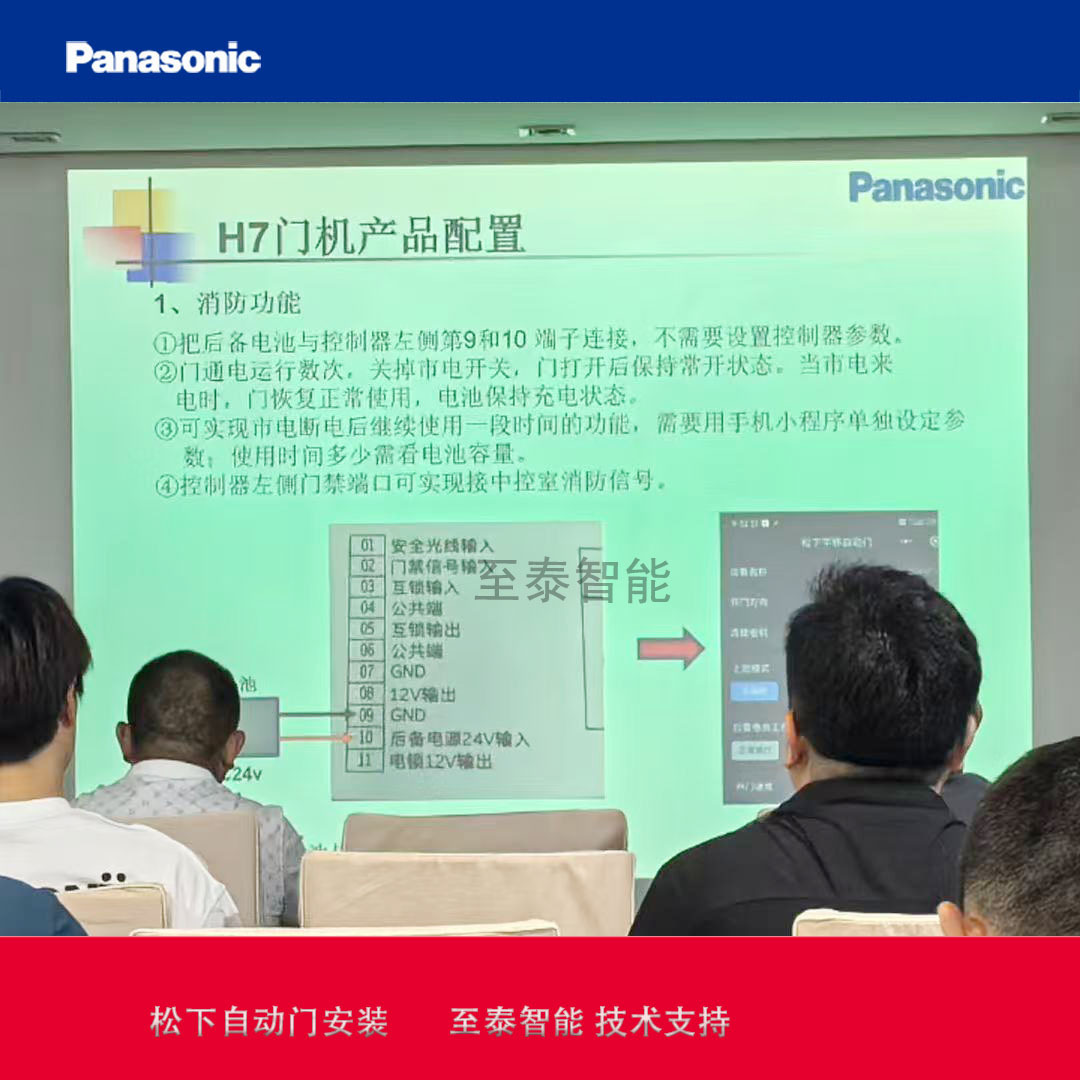 2025 Panasonic Automatic Door After-Sales Service Training Conference: Installation and Maintenance of Sensor Doors in the East China Region