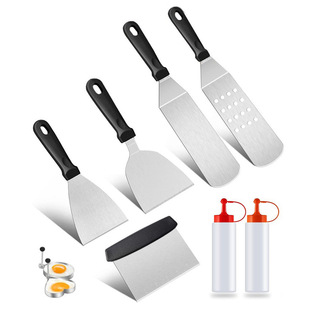Barbecue tools bakeware/flat top barbecue accessories suit, suitable for Blackstone and camping chefs, magnifying spatula