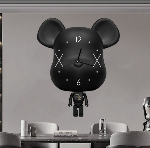 D 귀여운 곰-블랙