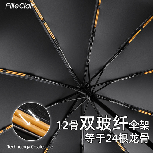 24-bone automatic waterproof umbrella for women, suitable for both sunny and rainy days, sunshade, UV protection, sun shield, reinforced, windproof, large size