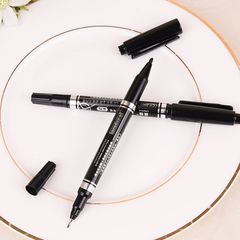 結婚式 ウェディング用品 招待状筆記ペン 招待状 結婚式招待状 ゲストギフトブック 筆記ペン 黒油性ペン