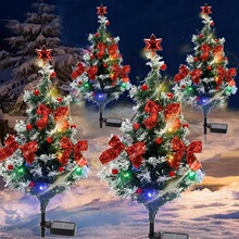 Q 35019 Solar Christmas Cedar Tree Light ̫����ʥ������