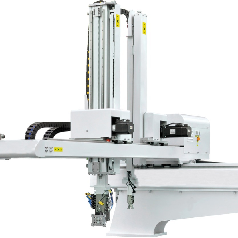 厂家注塑机伺服全自动机械手 三轴机械双截手臂 牛头卧式机械手