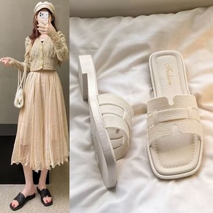 Fashion H-Strap Slippers for Women, Summer Outdoor Fashion Slide Sandals, 2025 New Casual Trendy Non-Slip Sandals