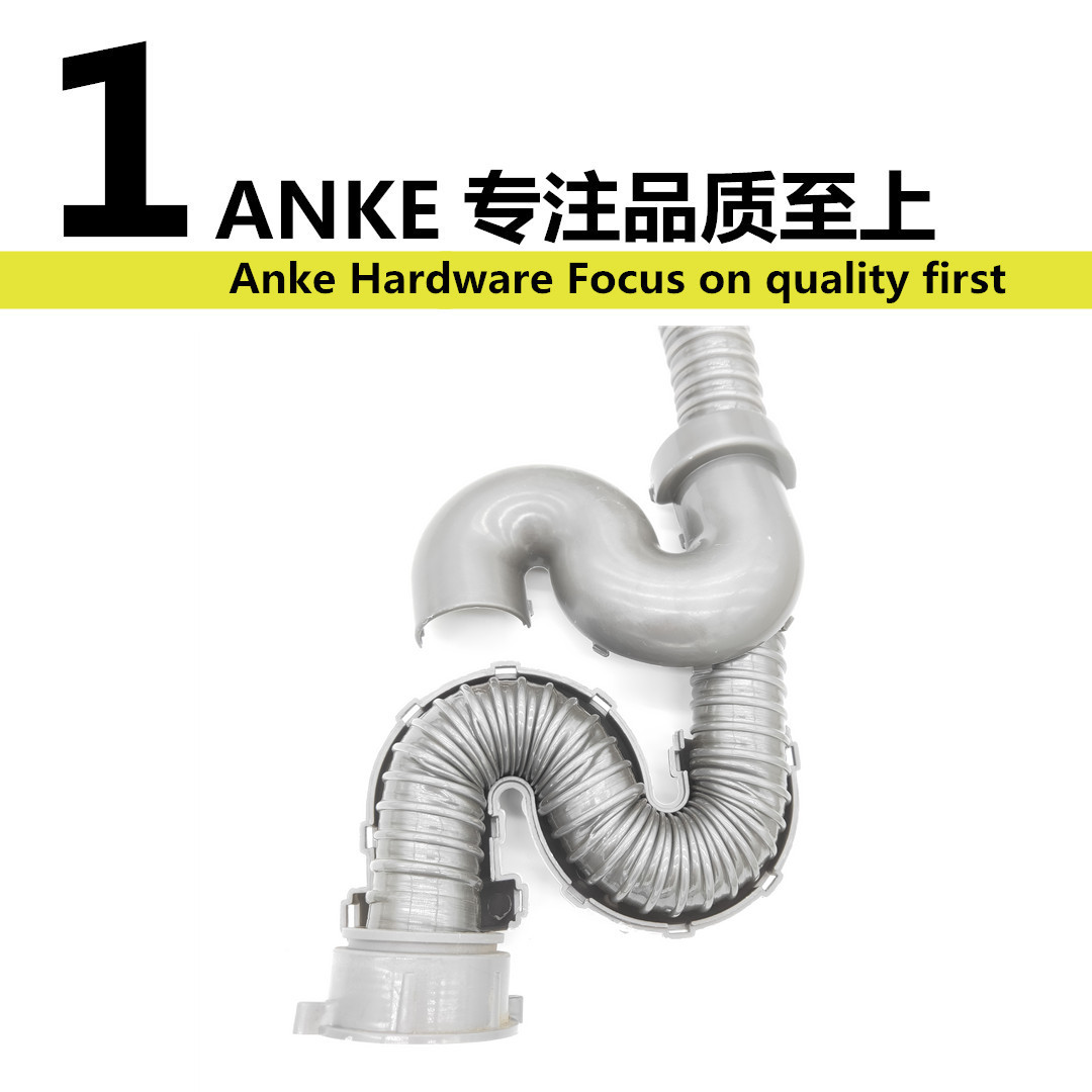 单槽菜盆下水详情2