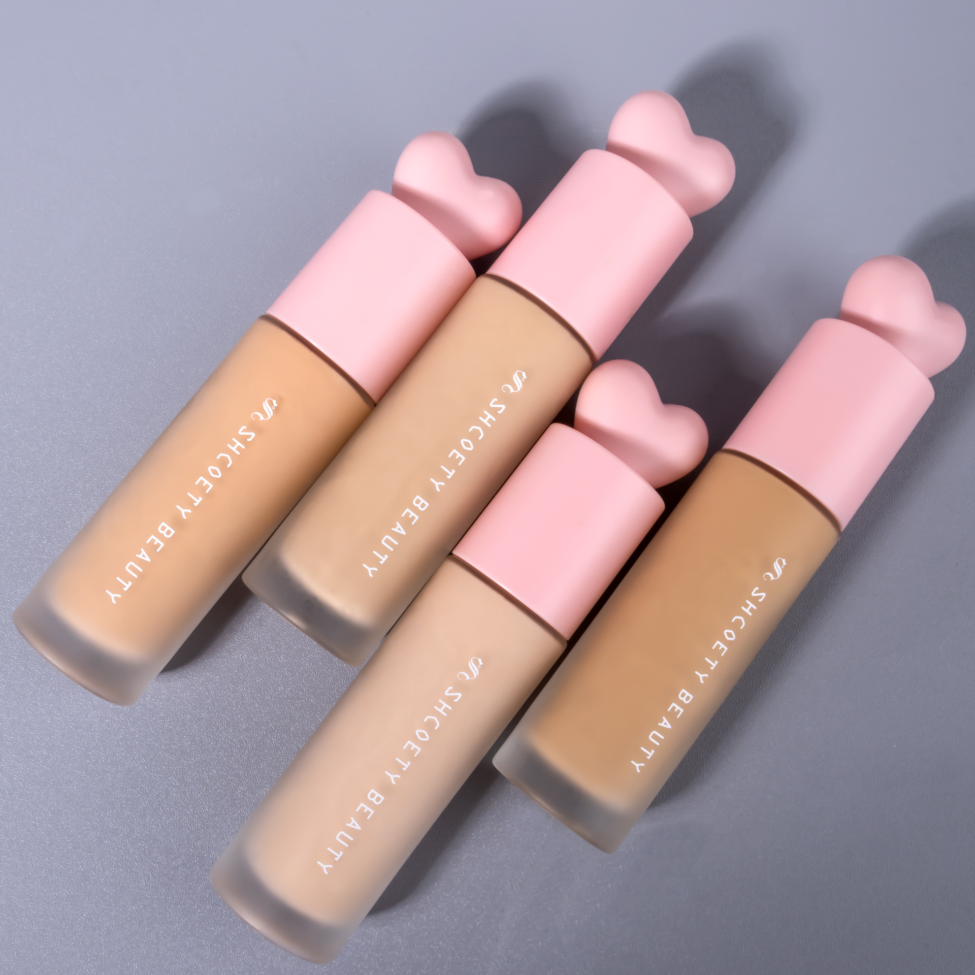 SHCOETY Cross-border Foundation matte Concealing Long-lasting Makeup without smudge, Pore-invisible Foundation, European and American Foundation cream undefined