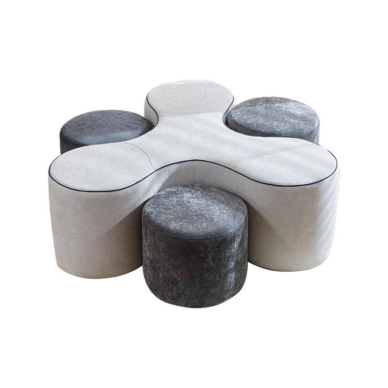 Muebles creativos de Amazon 30D esponja de compresión modular mesas de juegos y sillas conjuntos de sofá de forma especial combinación de cocina