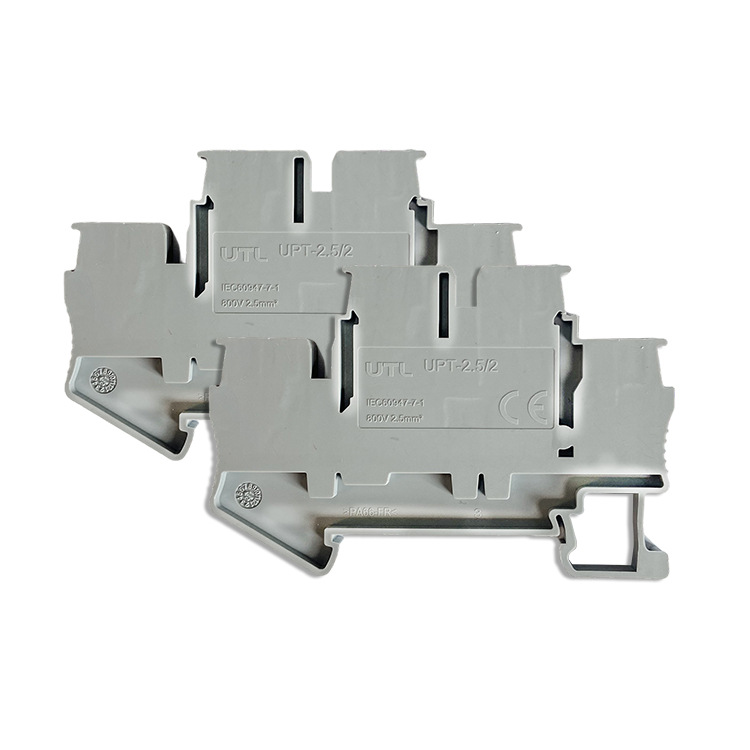 UTL尤提乐UPT-2.5/2工业接线端子快速接线板 连接器 接线端子排
