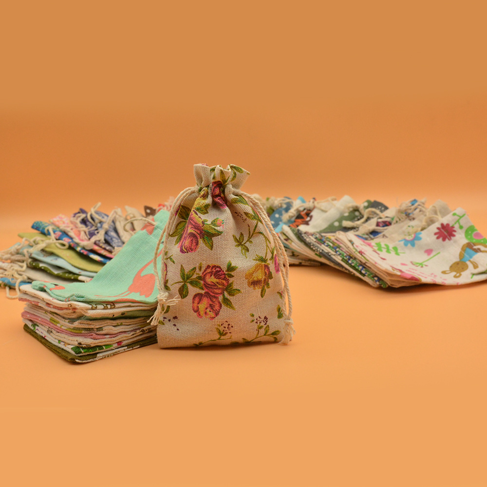 Fashion Flower Cloth Daily Gift Bags display picture 4