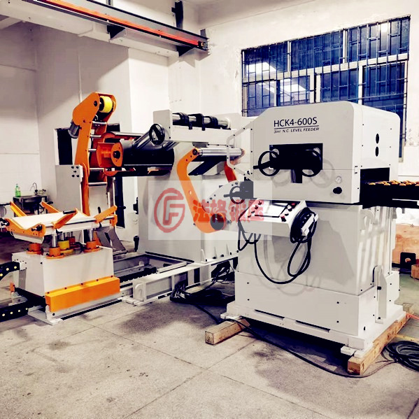 冲床自动送料器精密送料机NC伺服三合一送料机自动开平剪切落料线