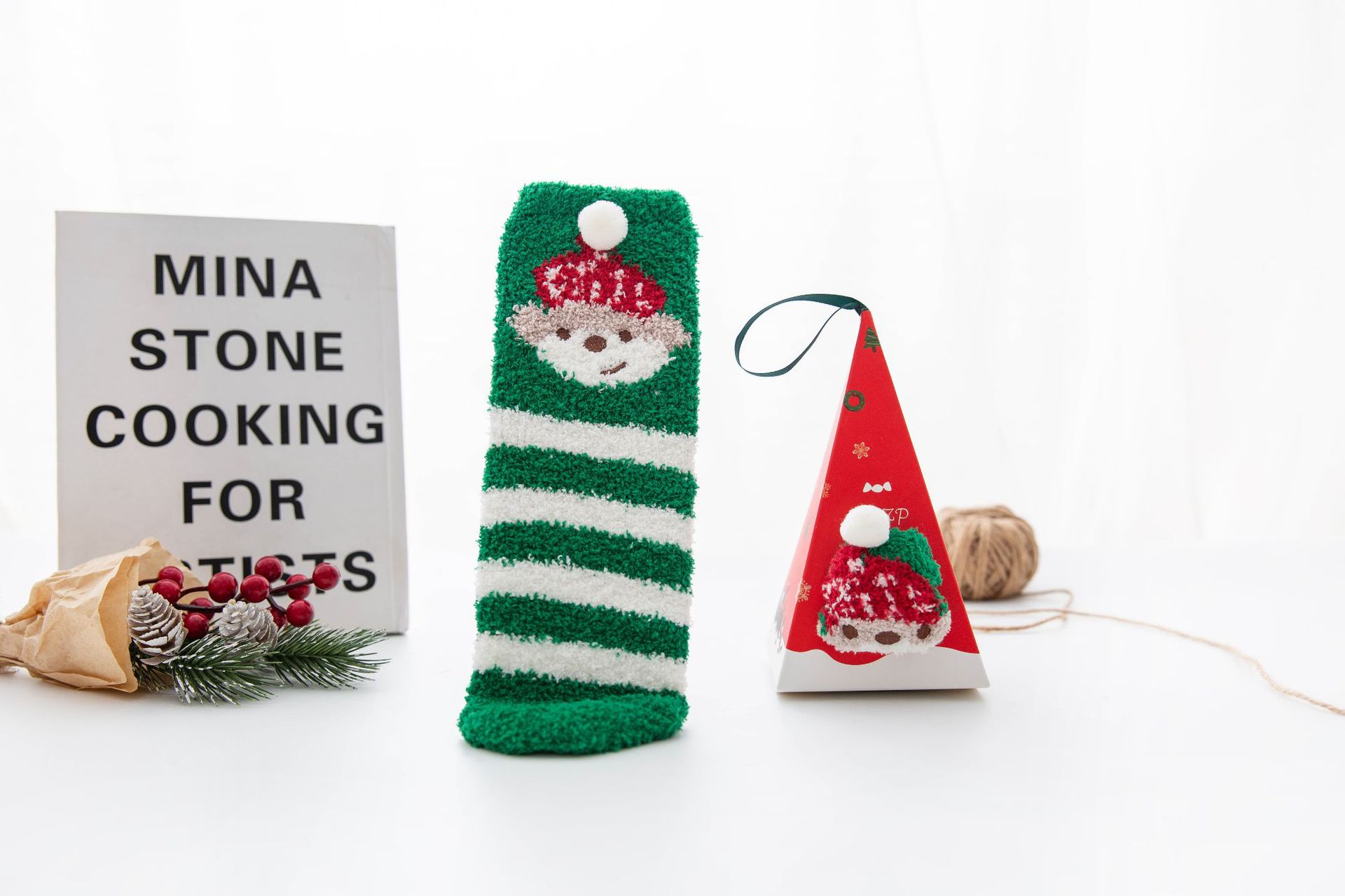 Perro de Navidad verde