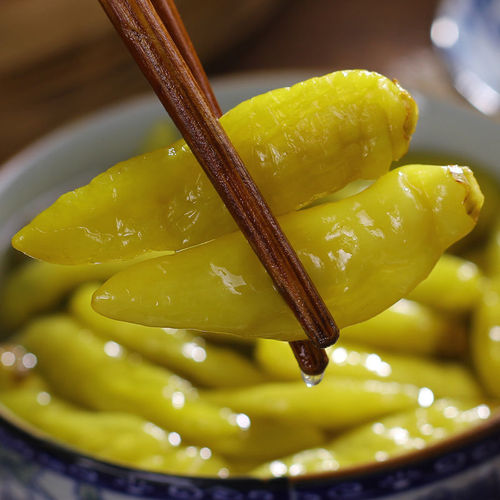 Pumpkin Pepper, Small Red Chili, Sour and Spicy Pumpkin Pepper, Hunan Chili, Small Millet, Extremely Spicy Pumpkin Chicken Feet, Kitchen Appetizer