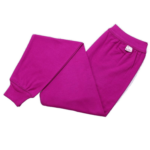 Women's 100% Cotton Autumn Pants, Plus-Size & Extra-Loose Fit, Full Cotton Thermal Trousers with Fleece Lining, Loose-Fitting Base Layer Pants