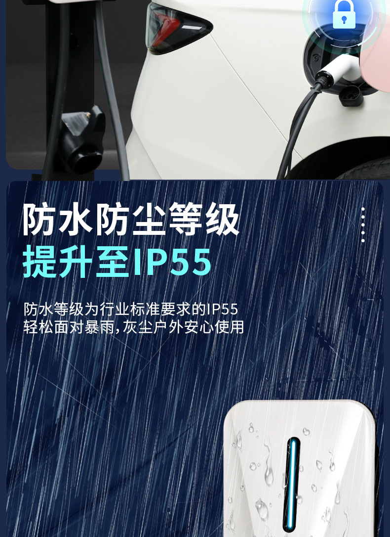 New Energy Ac Charging Pile 7Kw National Standard Universal 32A Charging Gun Household Byd Tesla Factory Direct Sales