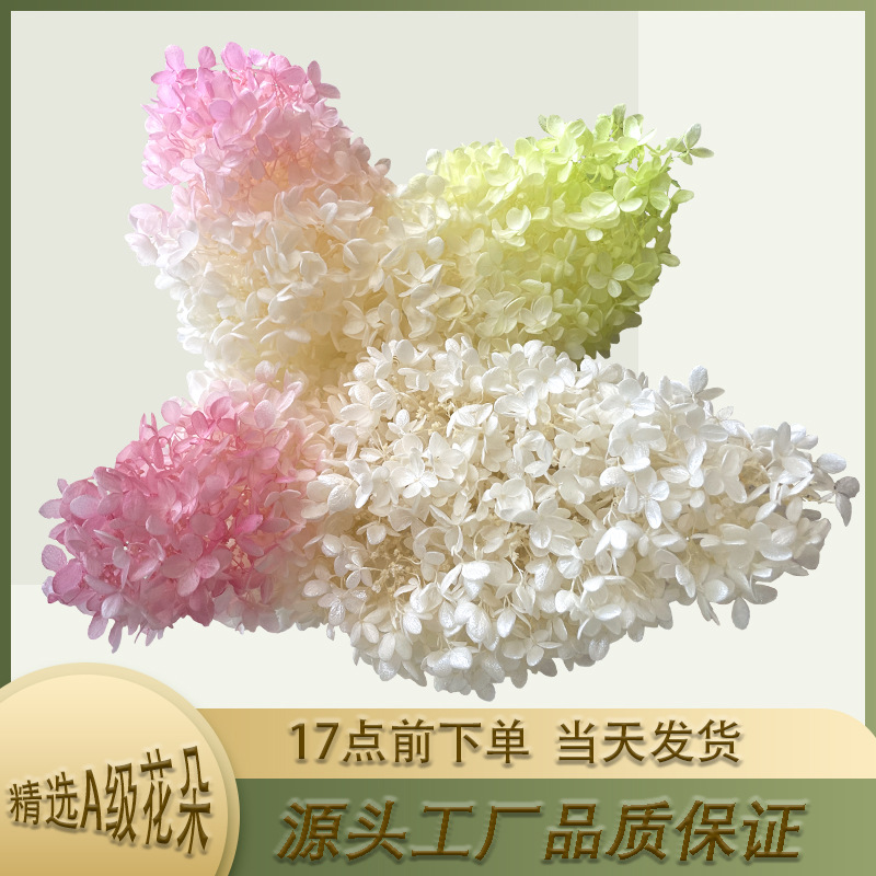 永生花木绣球diy酒店居家软装饰婚庆摄影装饰品路引花插花520礼物