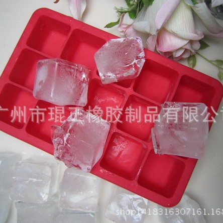 花都工厂直销硅胶冰格圆形心形 硅胶蛋糕模食品级