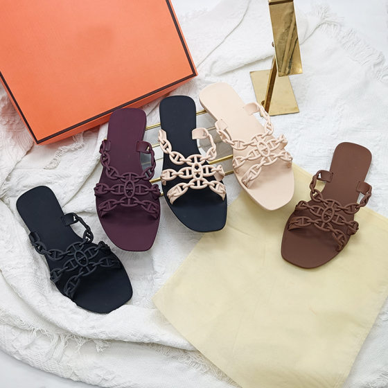Summer Wedge Women's Fashion Shoes Casual Thick Heeled Flat Korean Style Outer Wear Flat Lazy Shoes Wholesale