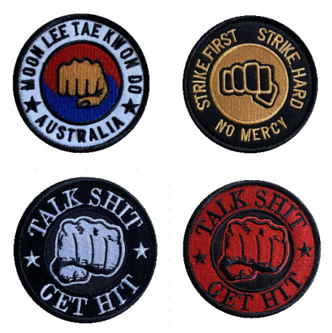 Bailingyu cloth stickers, embroidered labels, 3D badge embroidery direct supply in various styles and colors