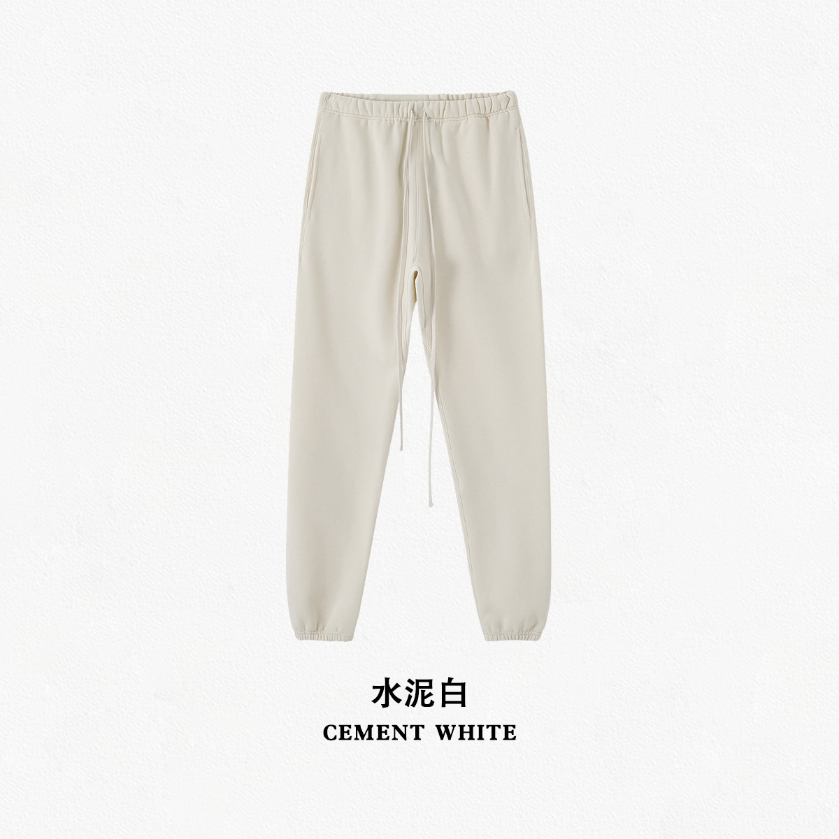 Colección caliente transfronteriza de ropa de hombre europea y americana otoño e invierno nuevos productos más terciopelo engrosado 350g traje de pantalón de suéter de hombre de marca de moda estadounidense