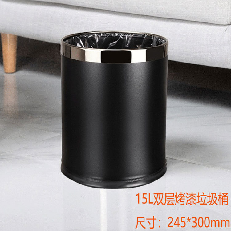 Anillo de plata de pintura a la parrilla de doble capa 15l