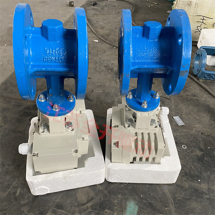 D971X-10Q电动调节蝶阀,dn125开关型电动对夹蝶阀