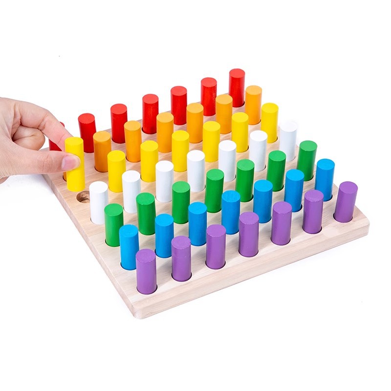 Unificación sensorial, entrenamiento de concentración, palos, juguetes, juegos de mesa para niños, iluminación, educación temprana, jardín de infantes, clase pequeña, área de rompecabezas, materiales
