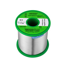 日本广崎自动焊专用焊锡丝0.8 1.0mm 无铅松香含量3.5% usb数据线