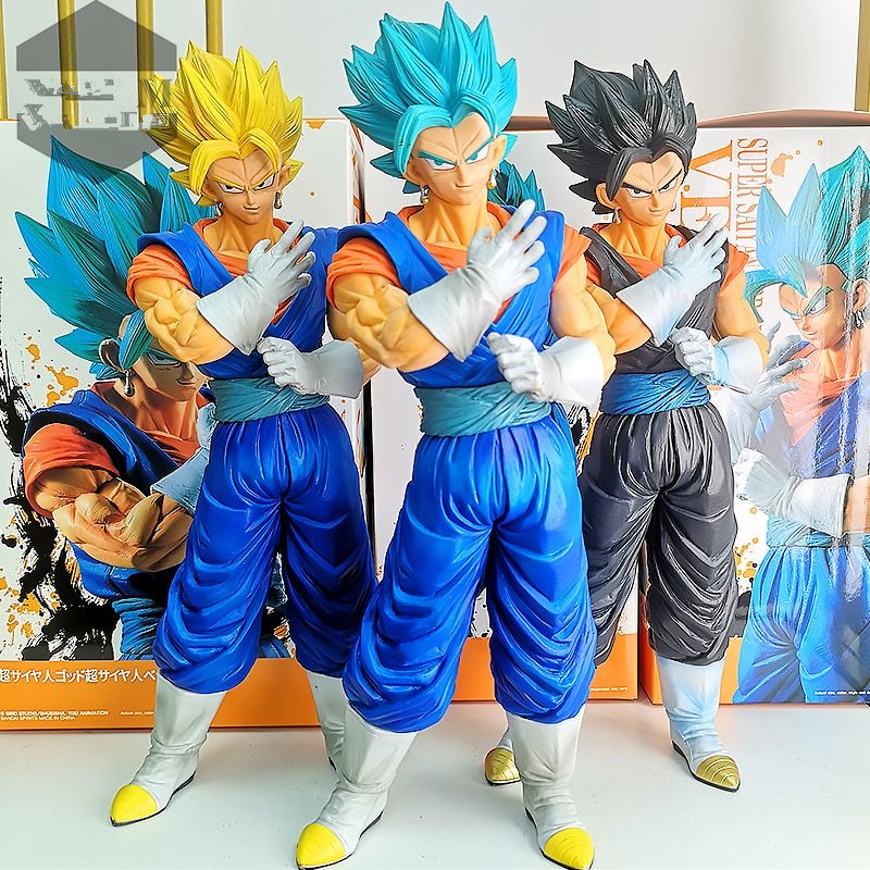 Dragon Ball modelo hecho a mano de juguete Super gran grupo Sun Wukong Vegeta Wu Jita Broli Super cuatro Saiyan