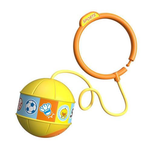 Children's jumping ball balance ball sensory training sports toy anklet flash jumping foot turn hula hoop coordination training