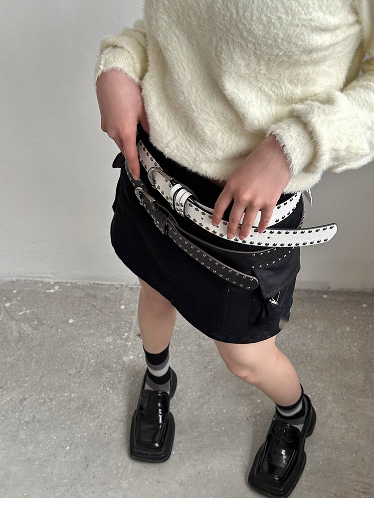 100g Weight Belt Classification 1 Piece Quantity Holiday, Street Occasion Pu Leather, Alloy Material Solid Color Pattern All Seasons Season Women's Gender Simple Style, Streetwear Style Simple Style Streetwear Solid Color Pu Leather Alloy Women's Leather Belts 14