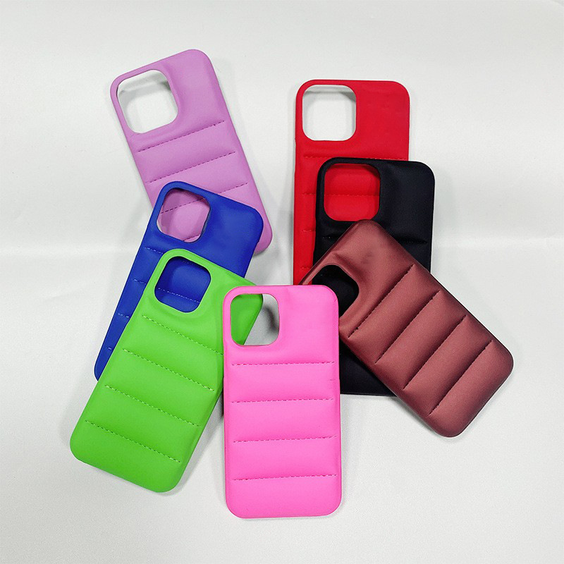 Trendy down jacket suitable for iPhone 15 Pro Max Apple 13 phone case_voghion.com