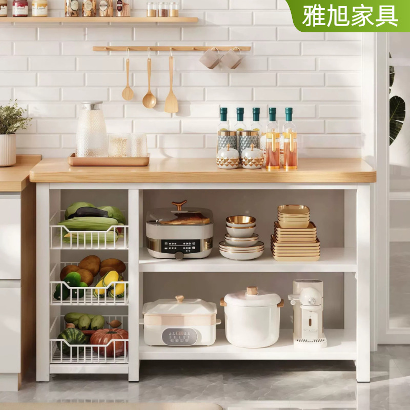 厨房置物架多层调料盒储物整理架子结实耐用家用微波炉烤箱收纳架产品实拍图