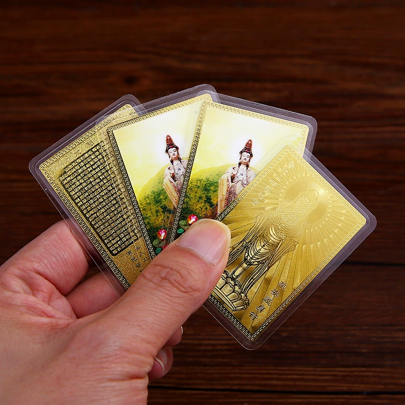 Оптовая продажа различных карт безопасности пластиковая цветная карта Гуаньинь Nanhai Guanyin карта новая карта безопасности