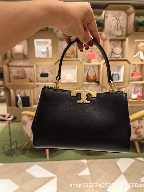 新款tb女包牛皮迷你凯莉l包女士公文包时尚单肩斜挎手提包|undefined
