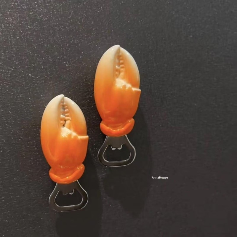 ペンチを持っています〜クリエイティブでかわいいビール家庭用冷蔵庫磁気栓抜き立体装飾|undefined