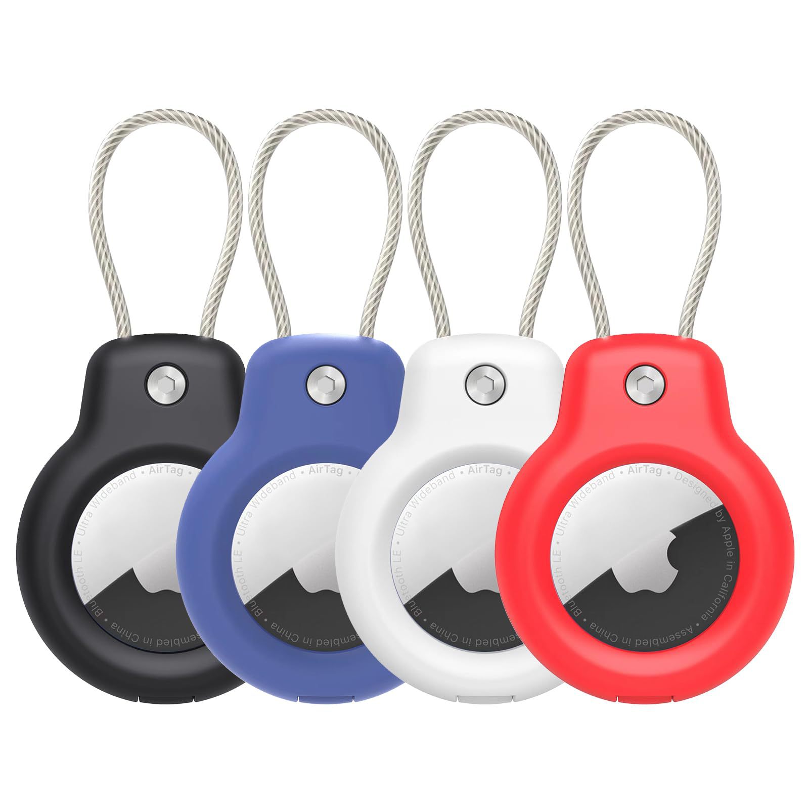 Compatible with Apple AirTag, Apple tracker PC security lock anti-lost clip tracker protective case